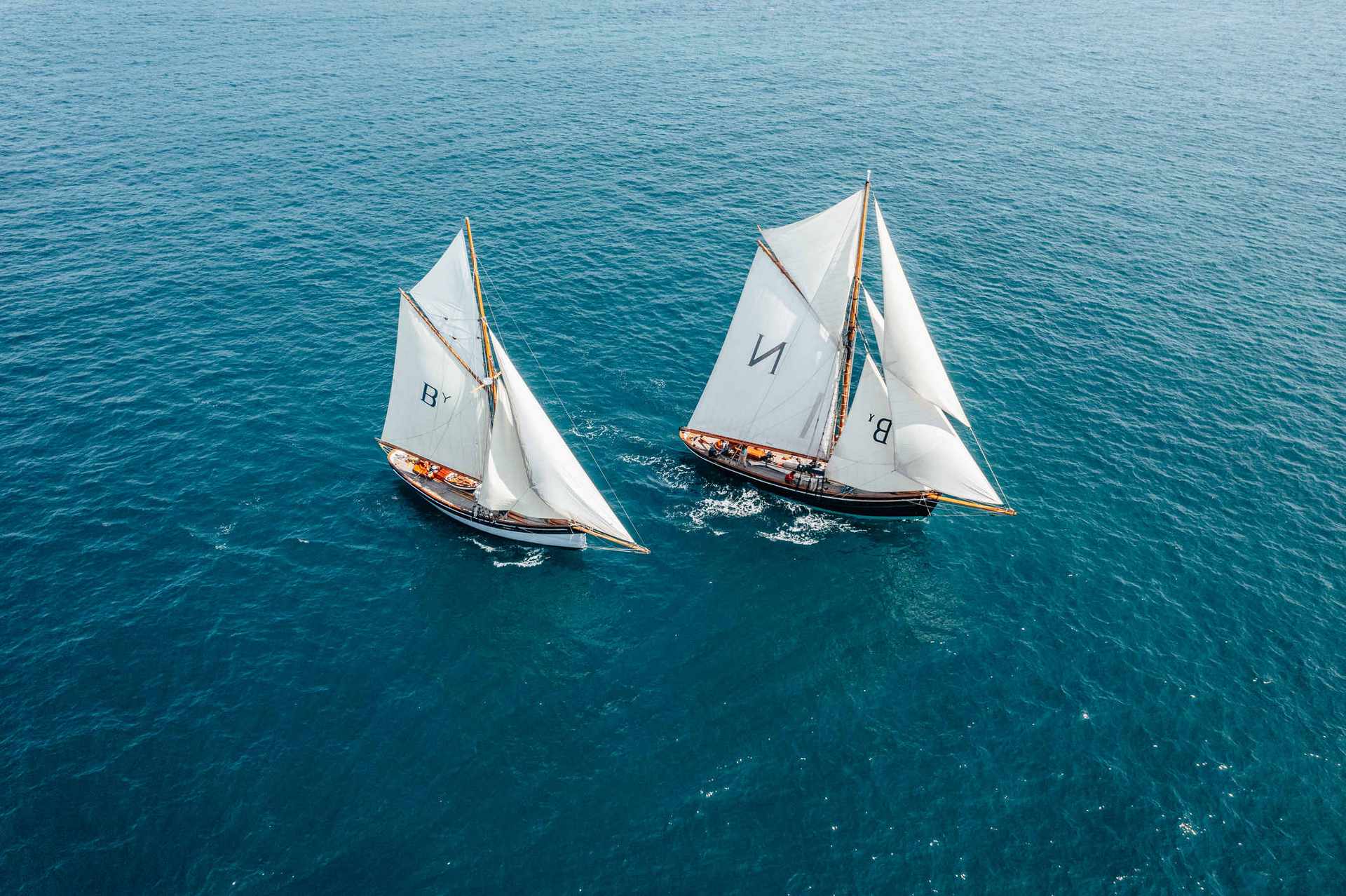 Pilot cutters in Falmouth