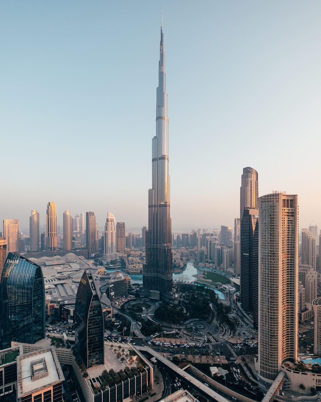 The Burj Khalifa in Dubai